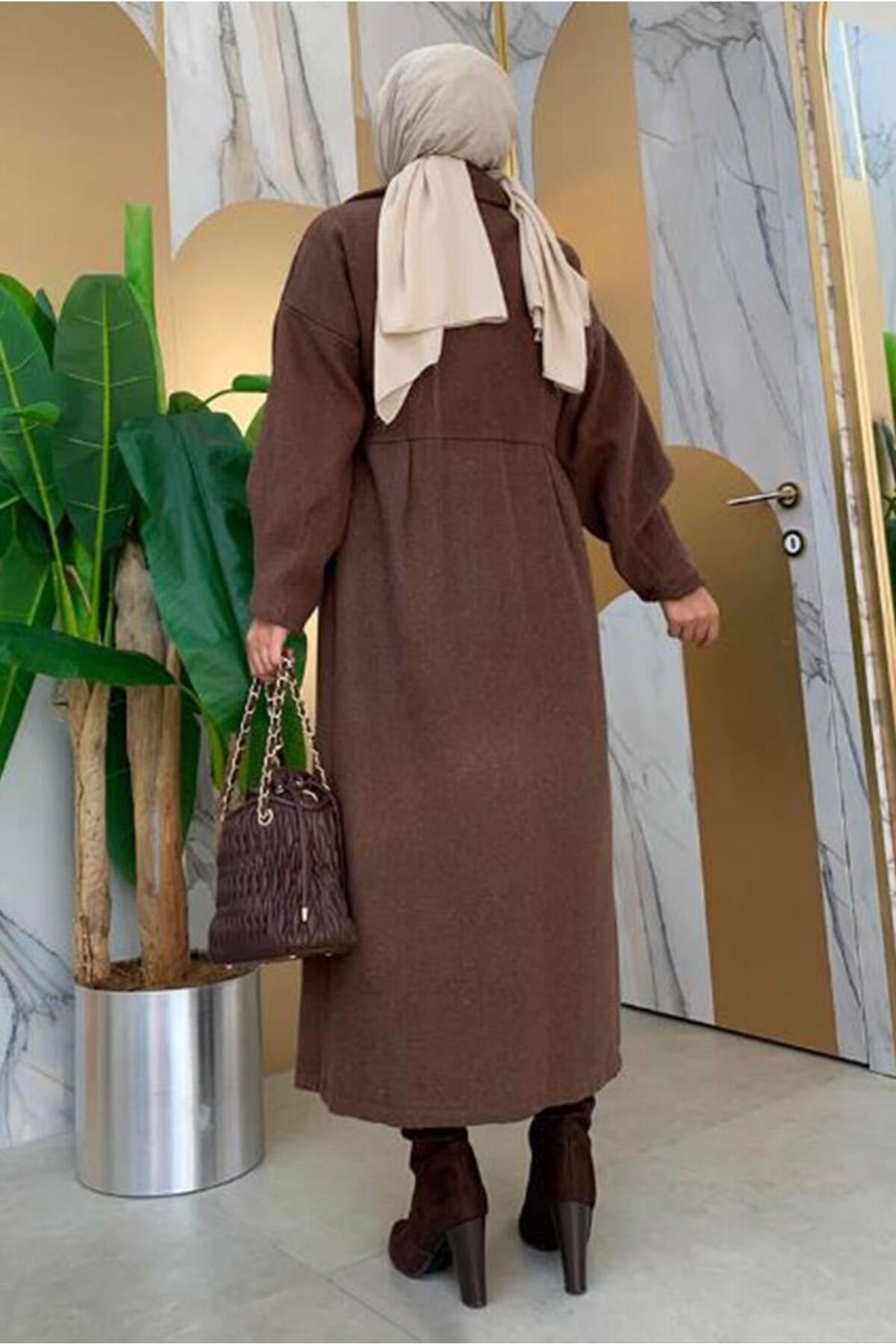 معطف TRENDTESETTÜR لون بني