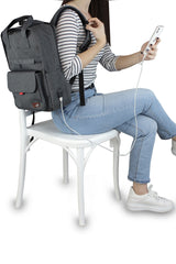 حقيبة كتف My Valice لون رمادي