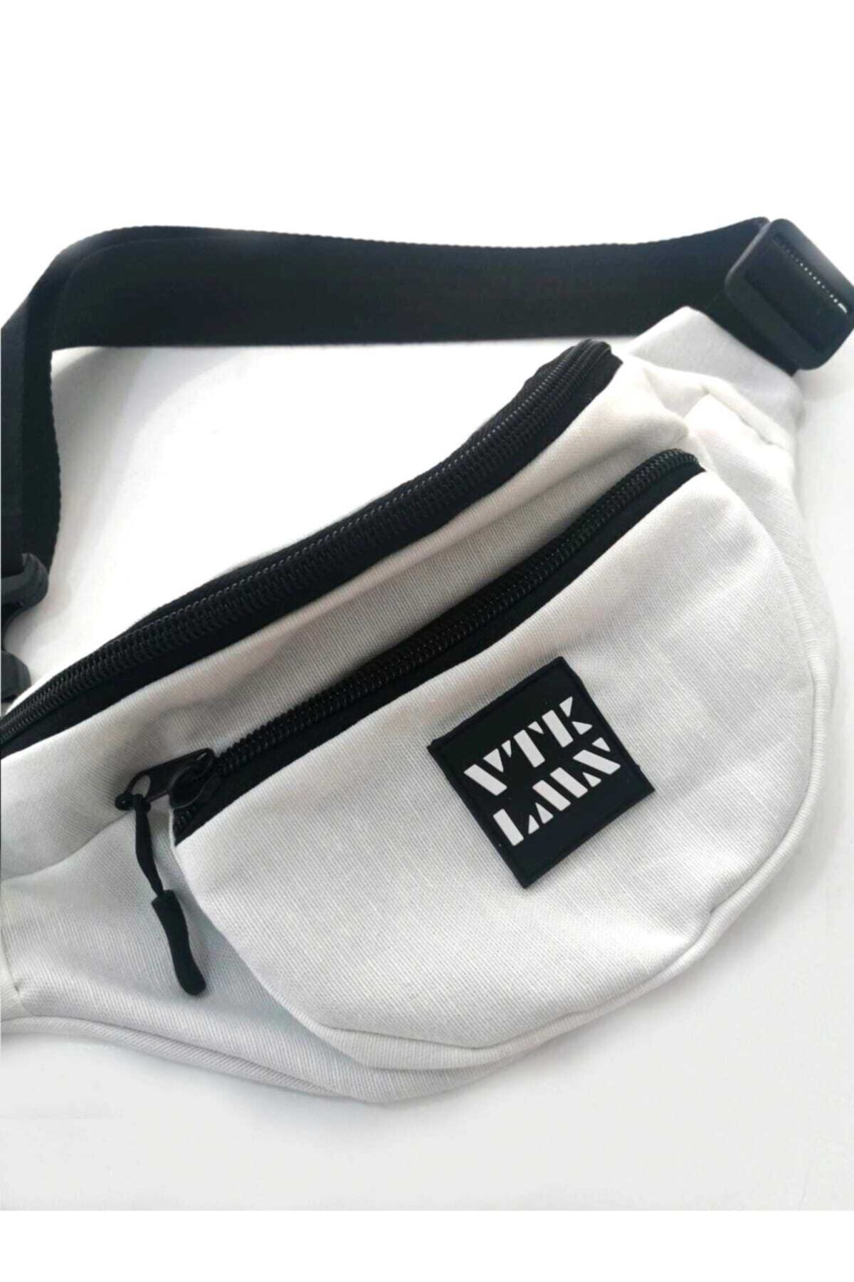 حقيبة خصر Vatkalimon لون أبيض