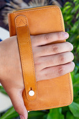 محفظة Garbalia لون أصفر