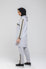 طقم رياضي CNG MODA لون رمادي