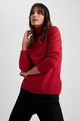 كنزة Defacto لون أحمر