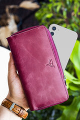 محفظة Garbalia لون بوردو