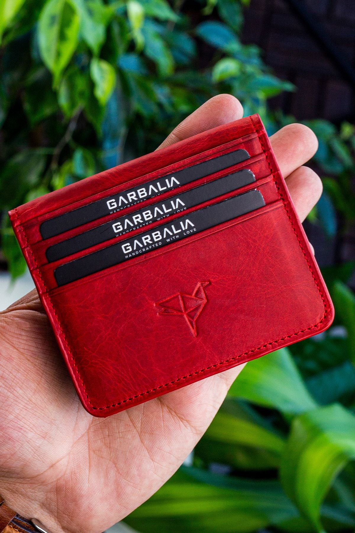 محفظة Garbalia لون أحمر