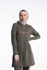 طقم رياضي CNG MODA لون أخضر