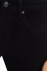 جينز Bershka لون أسود