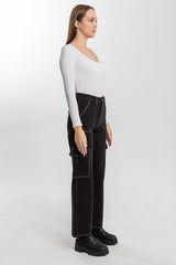 جينز Darkly Jeans لون أسود