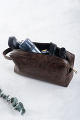 حقيبة يد dk leather لون بني