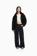جاكيت Bershka لون أسود