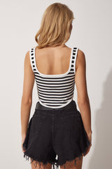 بلوزة Happiness İstanbul لون أسود