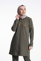 طقم رياضي CNG MODA لون أخضر