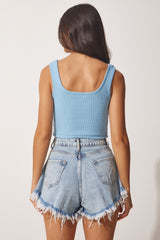 بلوزة Happiness İstanbul لون غني بالألوان