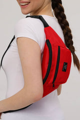 حقيبة خصر D'VERS لون أحمر