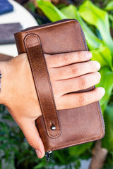 محفظة Garbalia لون بني