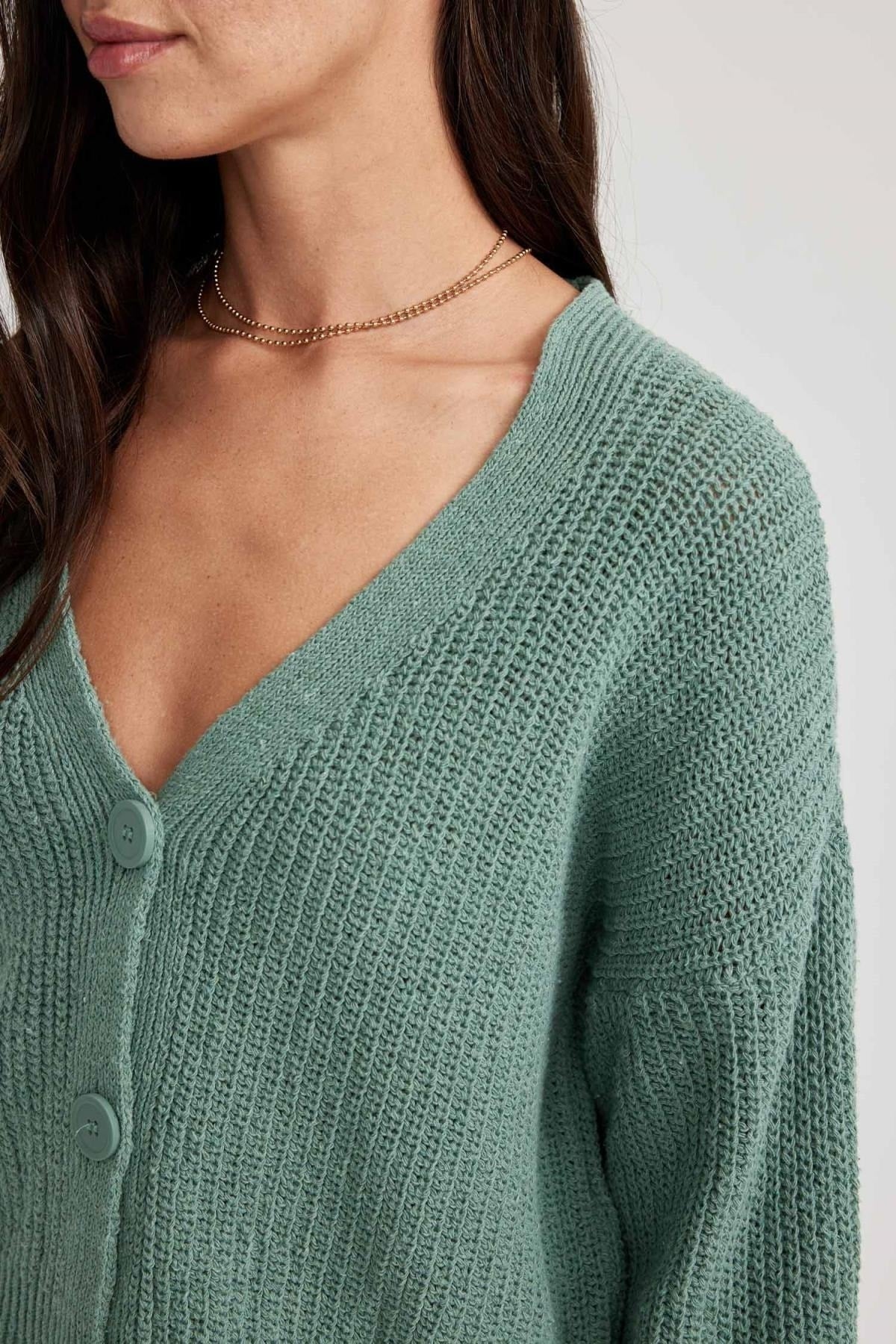 جاكيت خفيف Defacto لون أزرق سماوي