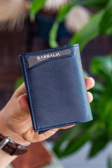 محفظة Garbalia لون أزرق غامق