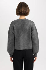 جاكيت خفيف Defacto لون رمادي