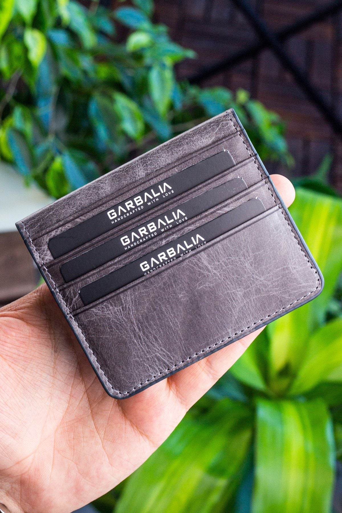 محفظة Garbalia لون رمادي