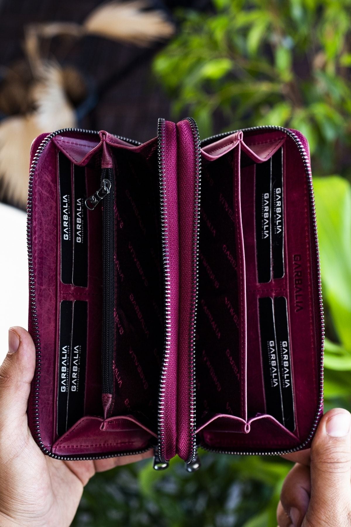 محفظة Garbalia لون بوردو