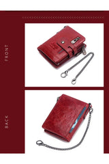 محفظة Jeep لون أحمر