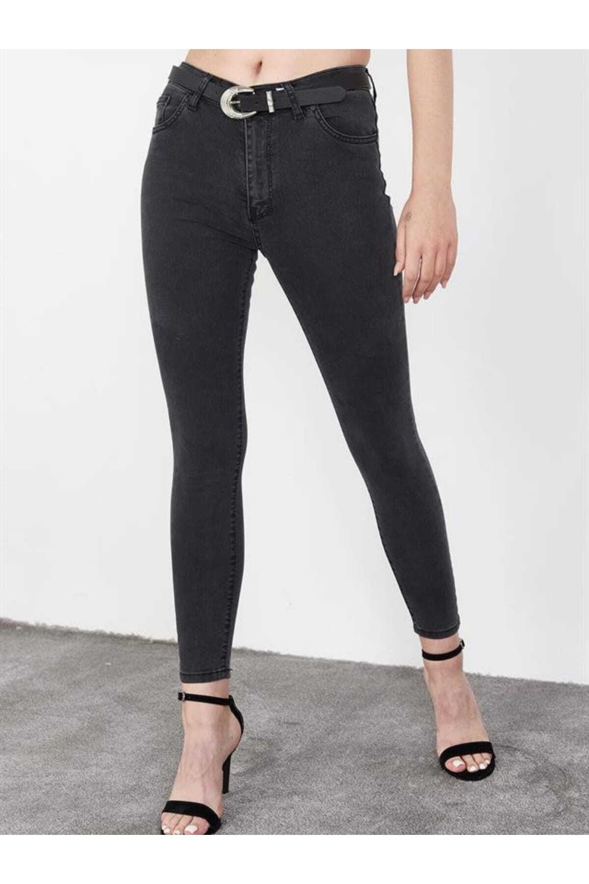 جينز geenz manifacture لون رمادي