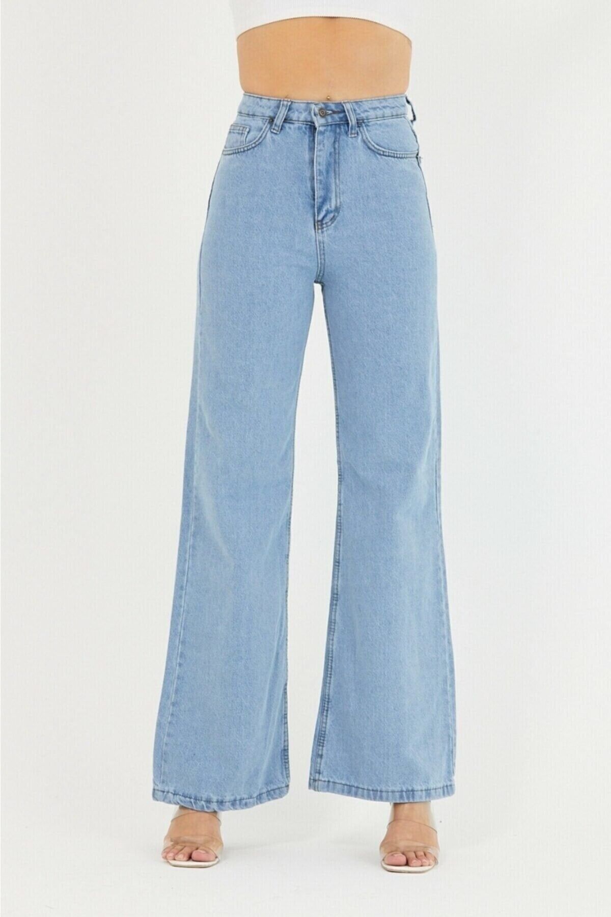 جينز Livik لون أزرق