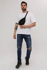 حقيبة خصر D'VERS لون أسود