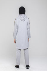 طقم رياضي CNG MODA لون رمادي