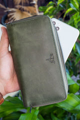 محفظة Garbalia لون أخضر