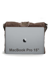 حقيبة كتف عملية old cotton cargo لون بني