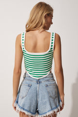 بلوزة Happiness İstanbul لون أخضر