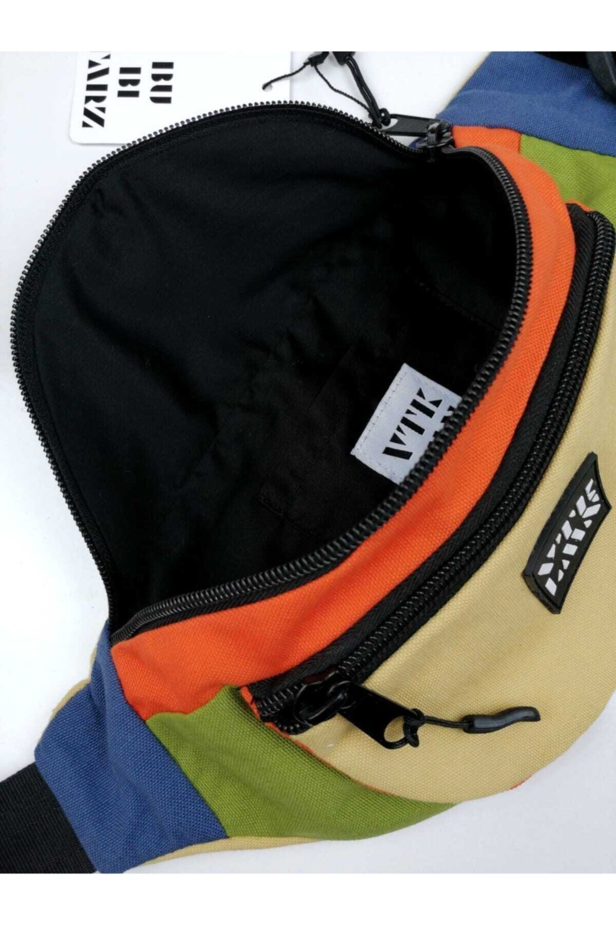 حقيبة خصر Vatkalimon لون أبيض