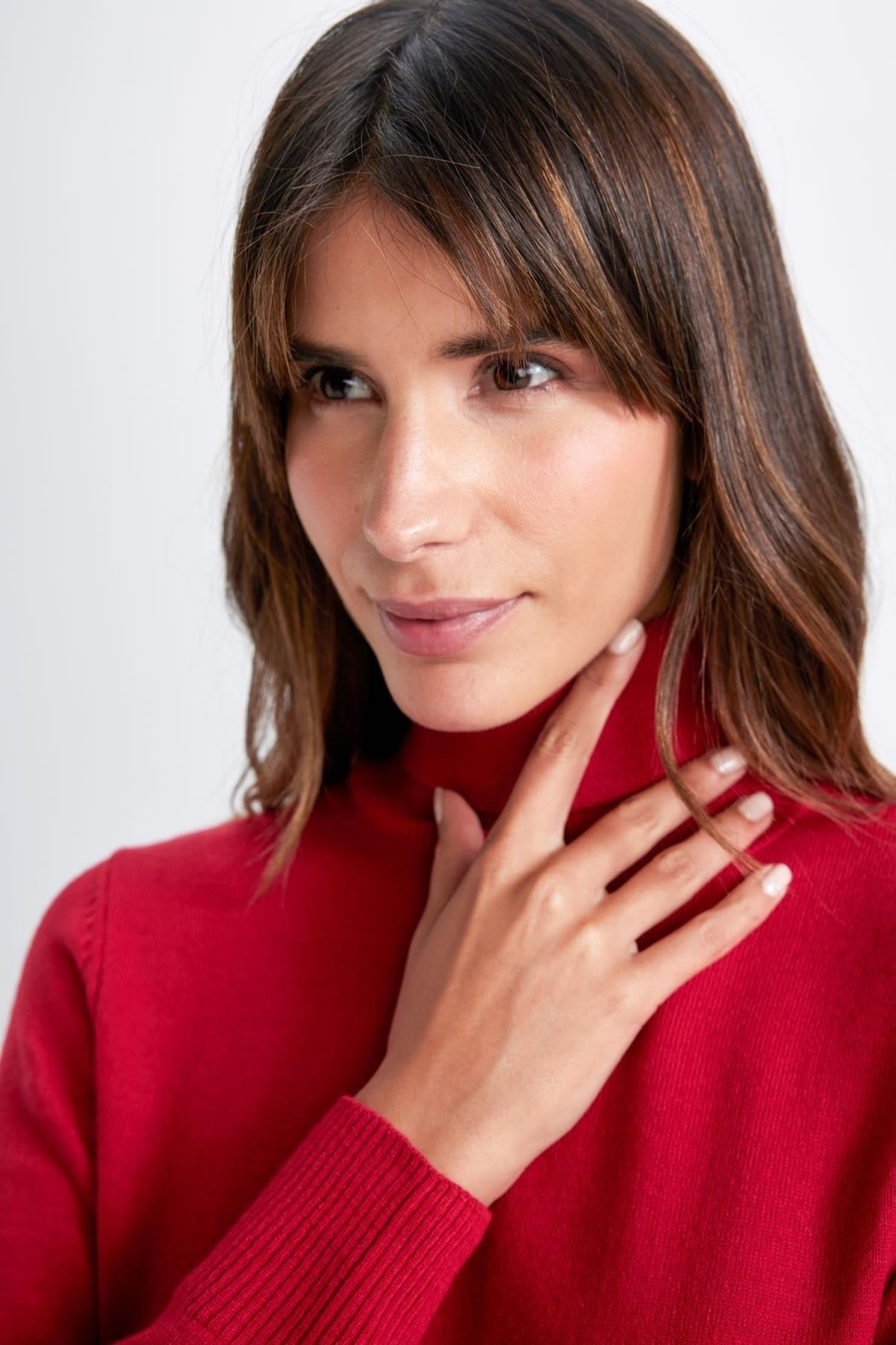 كنزة Defacto لون أحمر