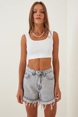 بلوزة Happiness İstanbul لون غني بالألوان