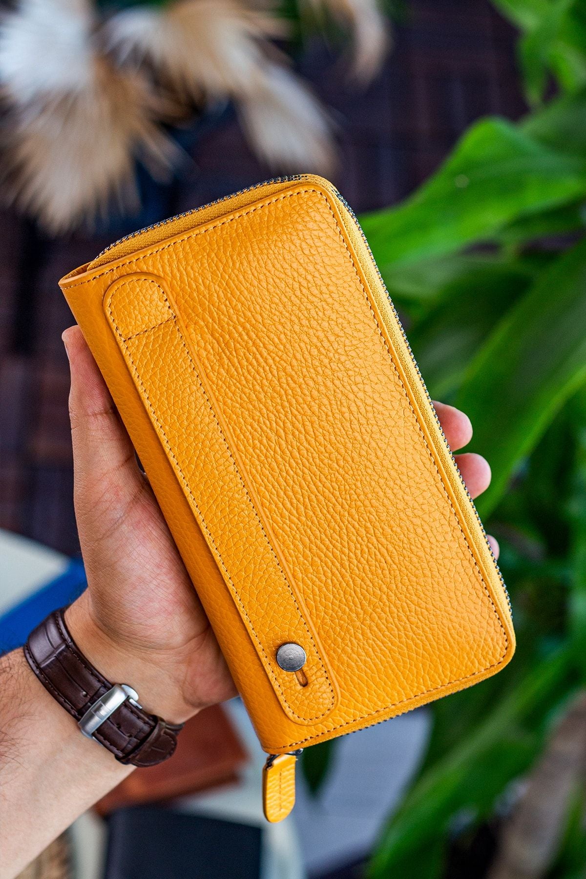 محفظة Garbalia لون برتقالي