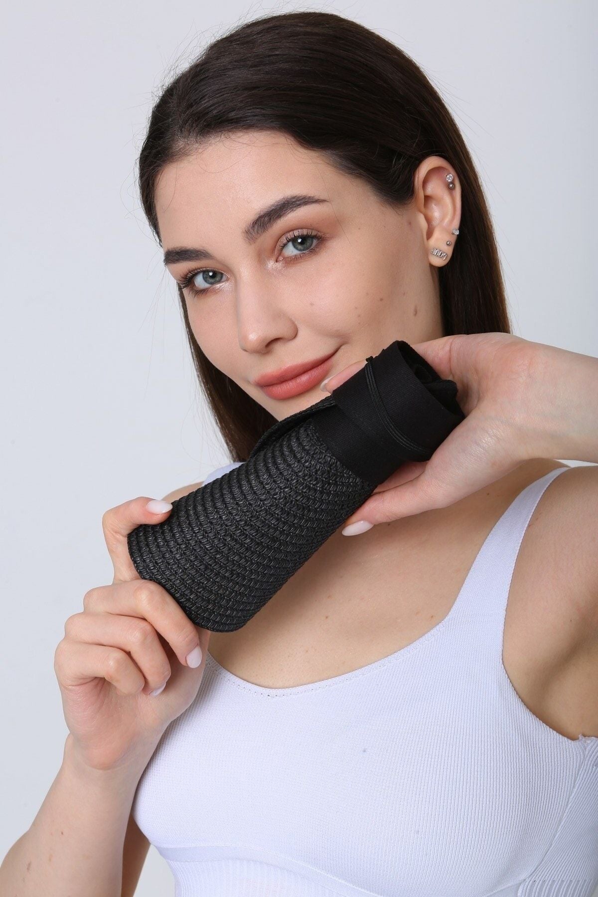 قبعة Luminos Butik لون أسود