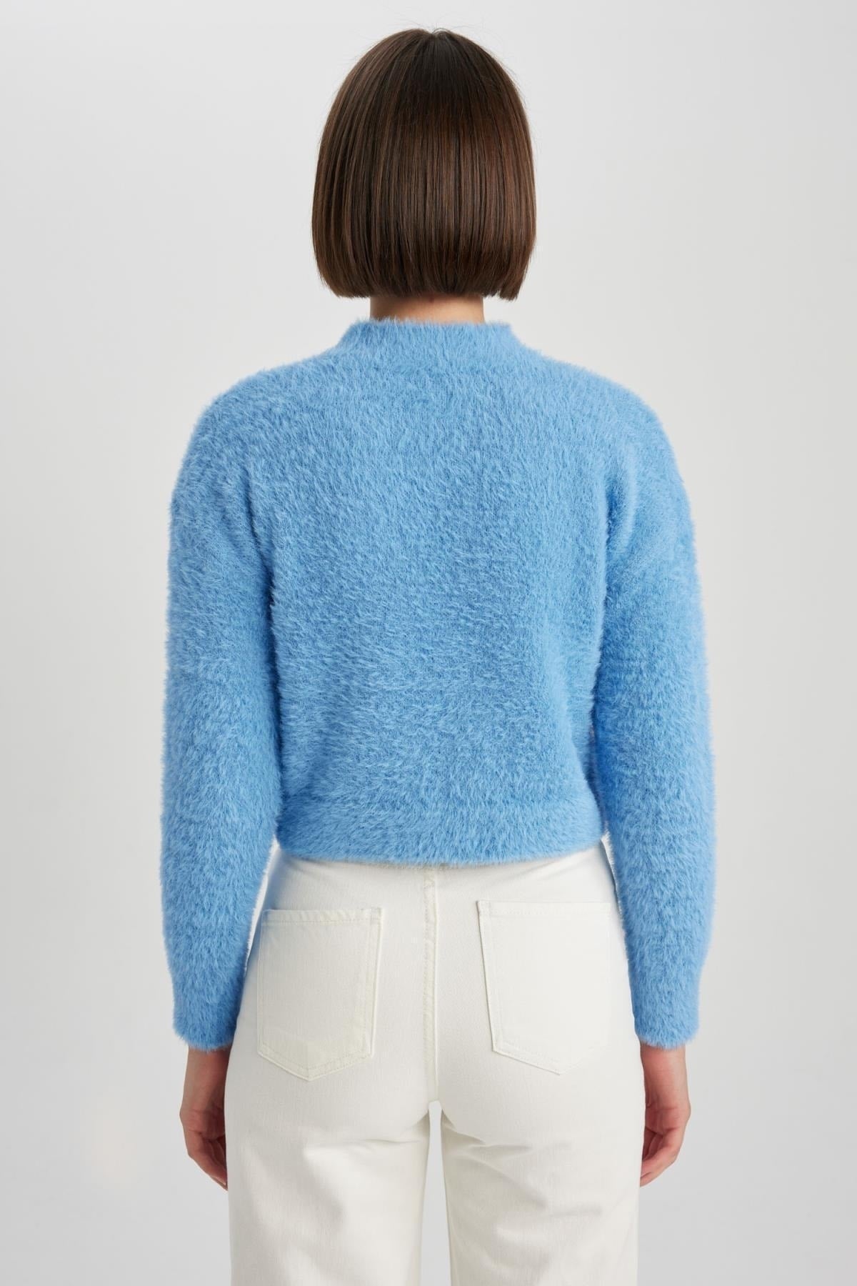 كنزة Defacto لون أزرق