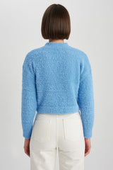 كنزة Defacto لون أزرق