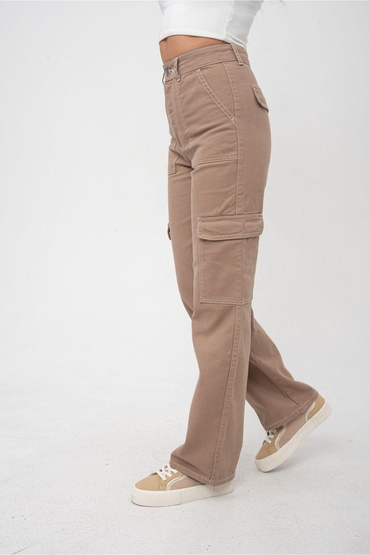 جينز Darkly Jeans لون بيج