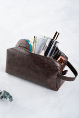 حقيبة يد dk leather لون بني