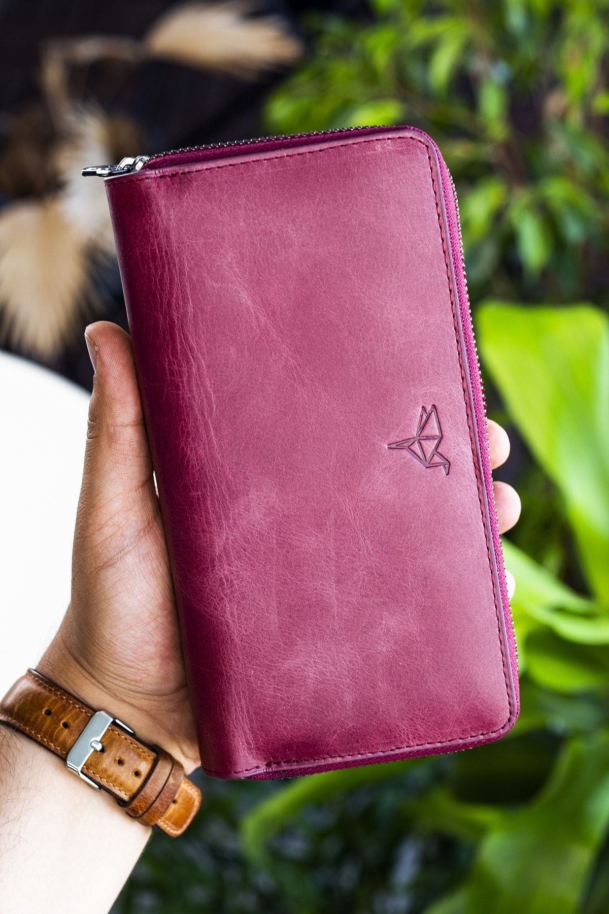 محفظة Garbalia لون بوردو