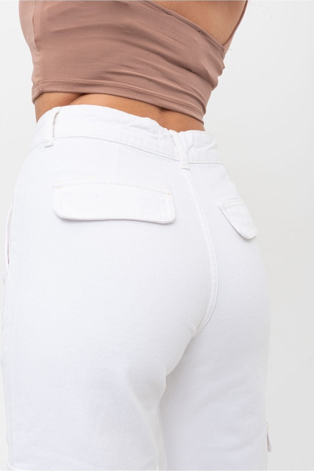 جينز Darkly Jeans لون أبيض