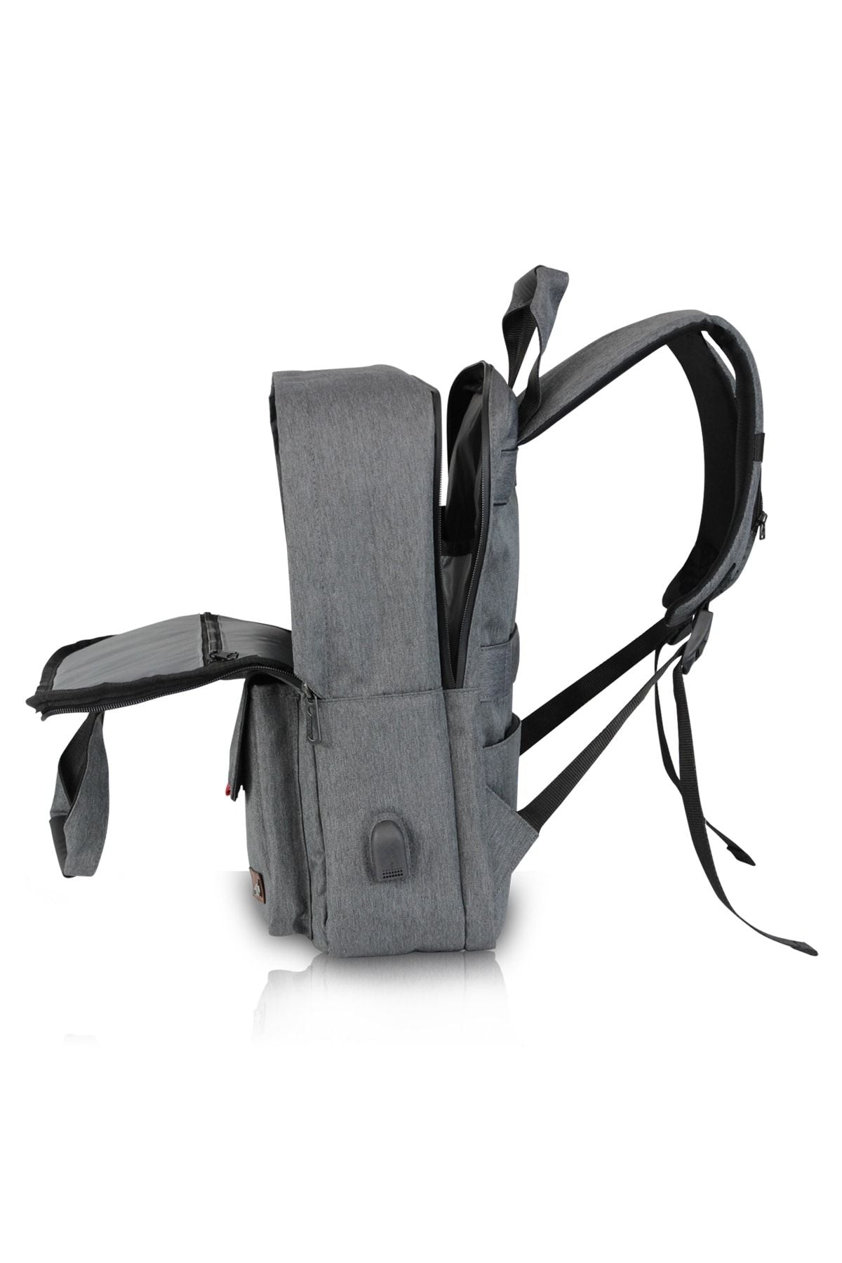 حقيبة كتف My Valice لون رمادي