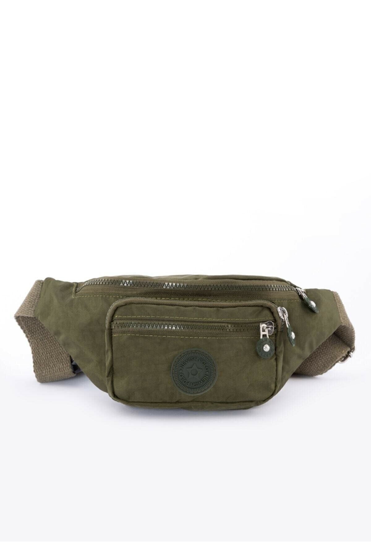 حقيبة خصر Newish Polo لون كاكي