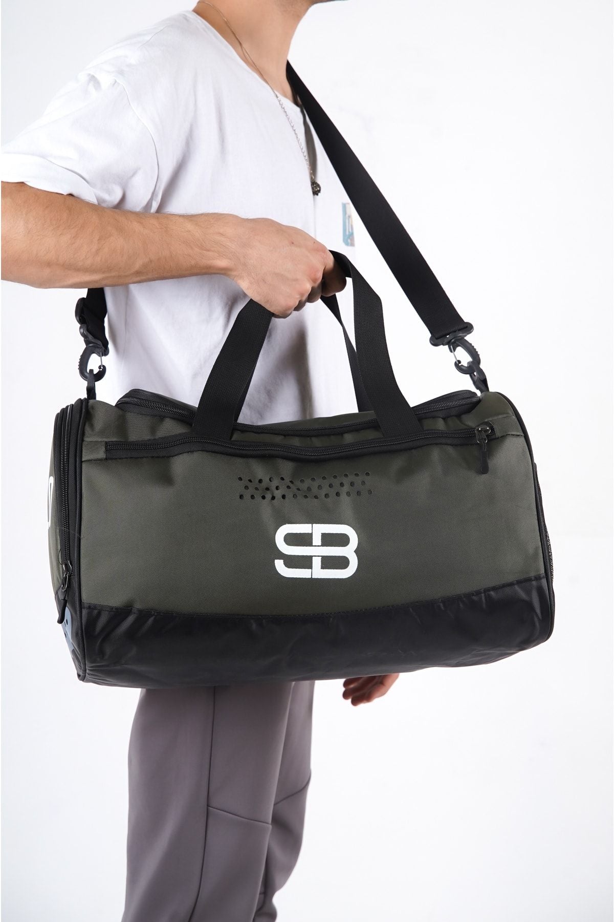 حقيبة رياضية Solo Bag لون كاكي