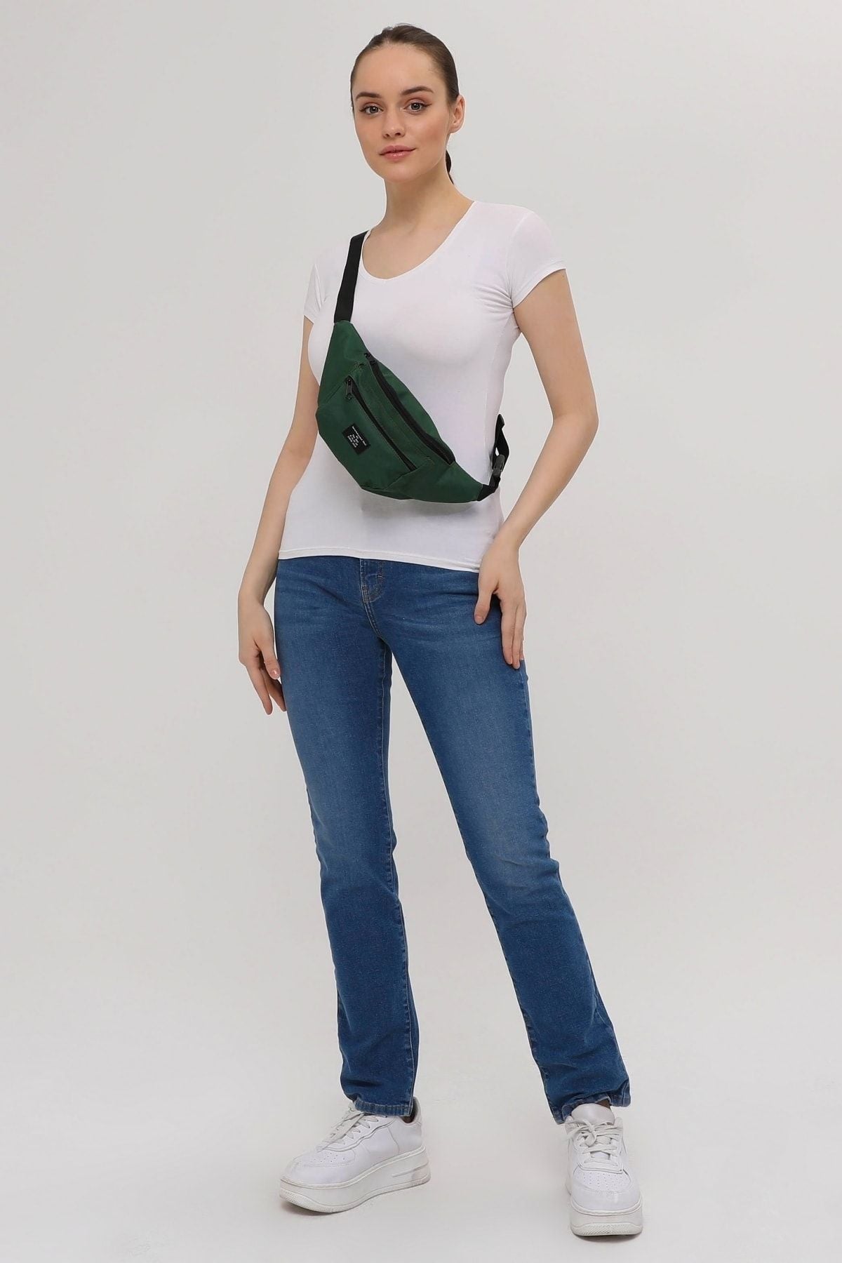 حقيبة خصر D'VERS لون كاكي