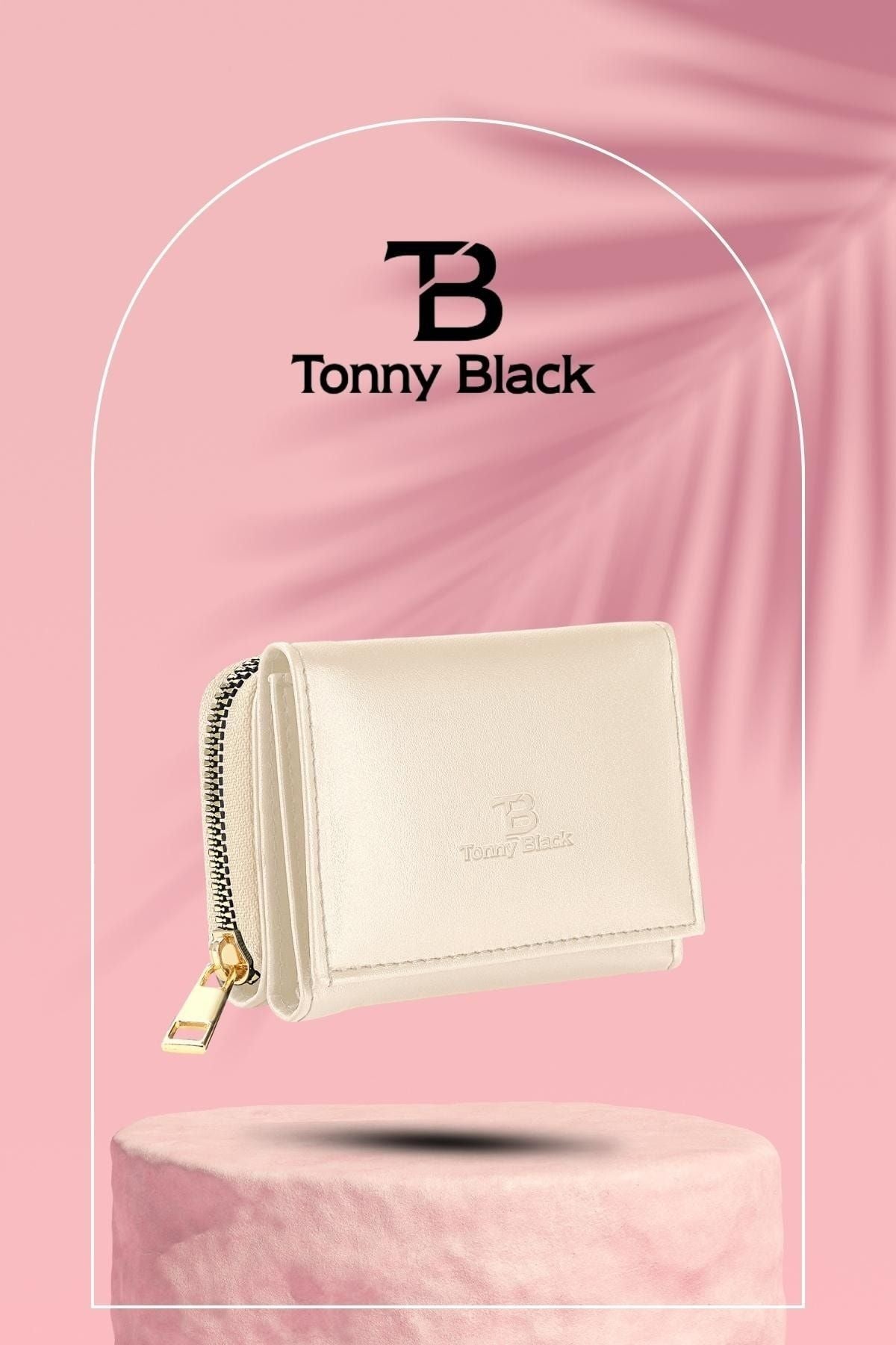 محفظة Tonny Black لون بيج