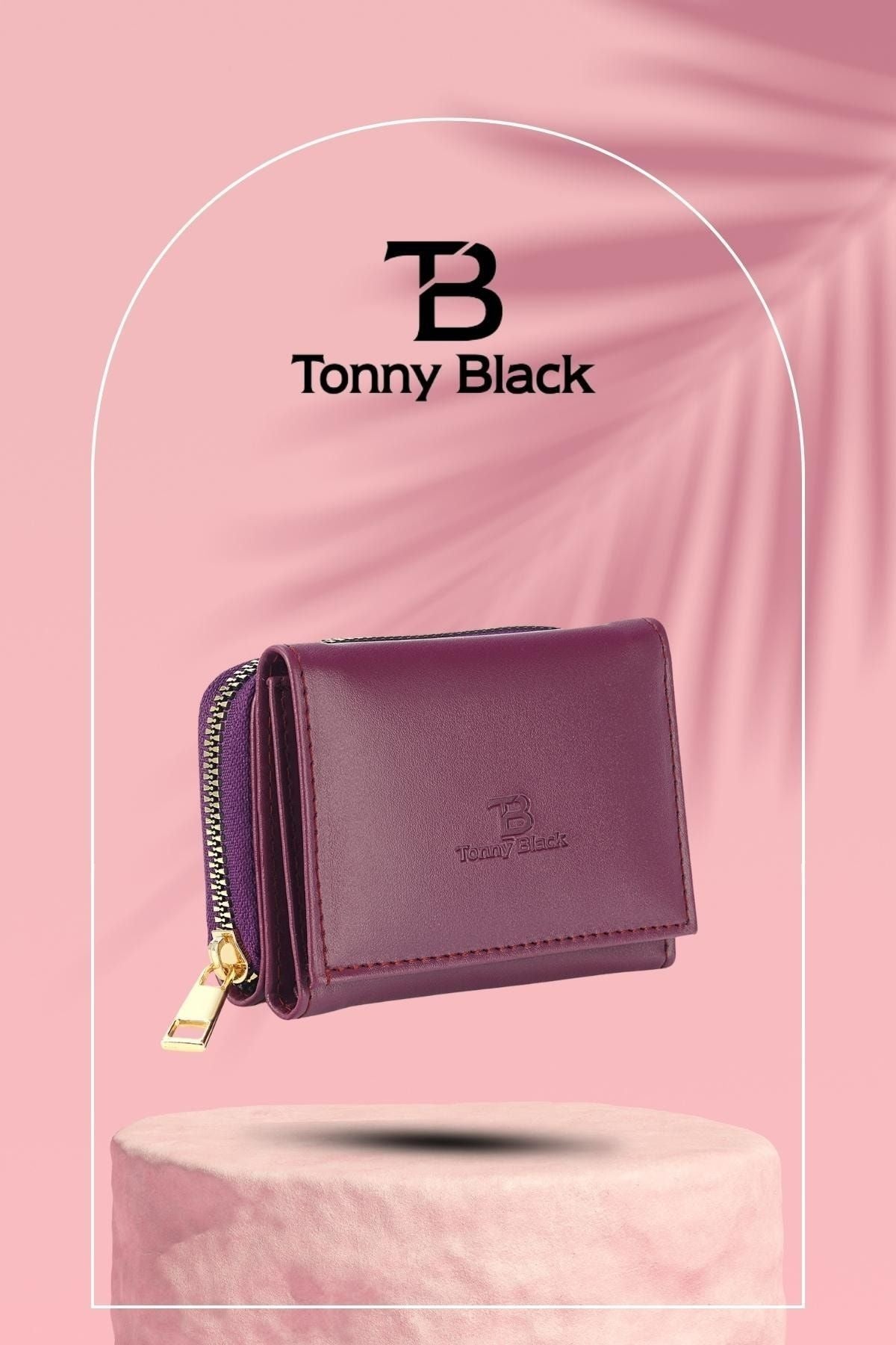 محفظة Tonny Black لون بنفسجي