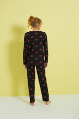 طقم بيجاما Siyah İnci لون أسود