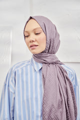شال ARMANDA لون زهري